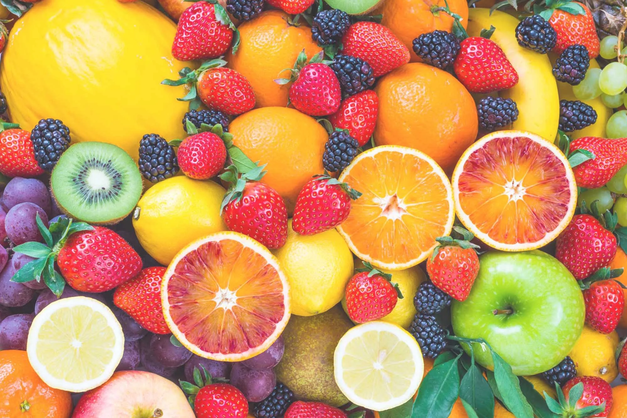 Sattelzug auf der Straße